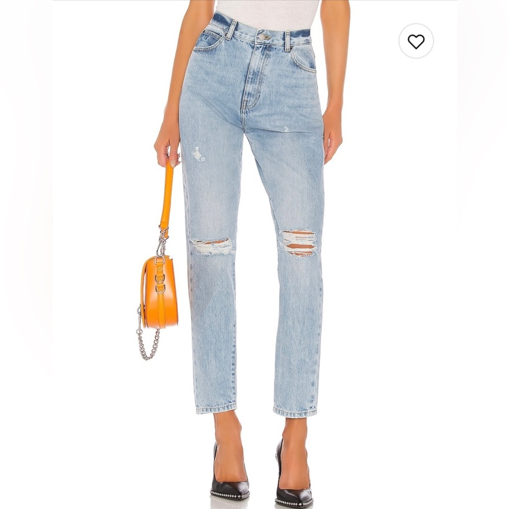 Dr. Denim Light Blue Straight Leg Jeans